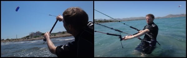 1 Kite unterricht im Mai in Alcudia Mallorca mit Peder