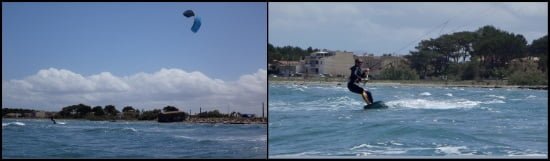 9 viento en Pollensa la escuela kitesurfing mallorca curso en Junio