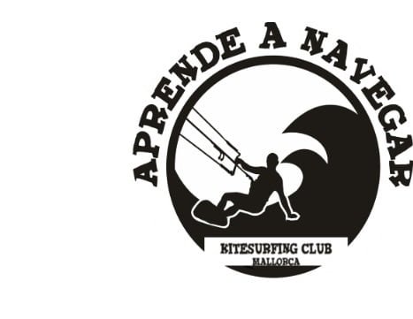 kitesurf в логотипе mallorca