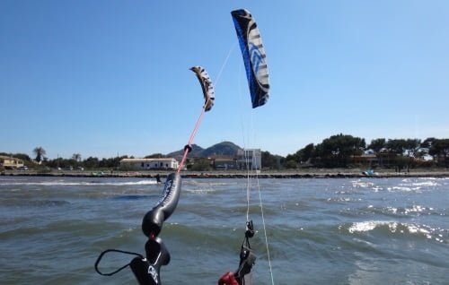 10 cours de kitesurf et leçons-à-Majorque-avec-Flysurfer-Speed-3-15-mts