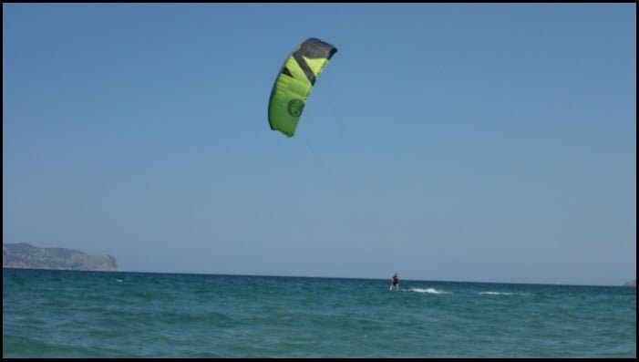 kitesurf à Majorque Bahia de Pollensa