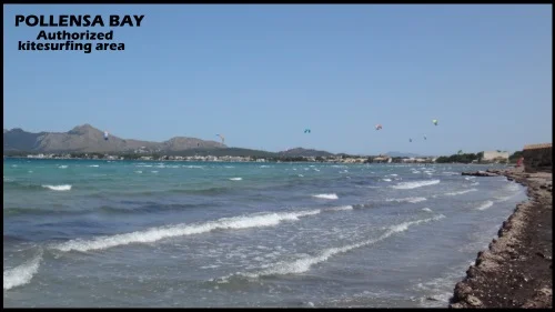 Pollensa Bucht kite revier