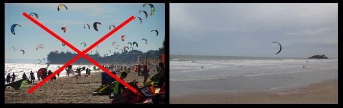 kite course Mallorca lessons in Pollensa Bay chose your kiteschool well no hassle no crowds