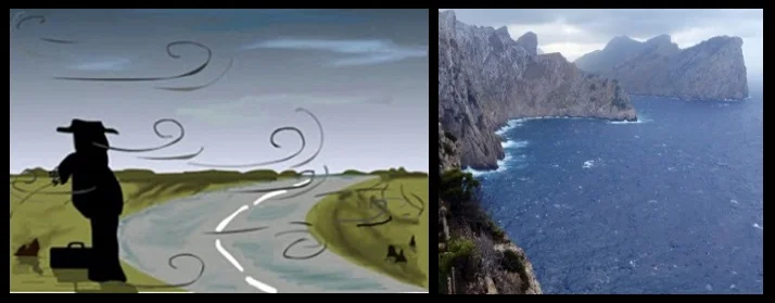 Thermischer Wind auf Mallorca