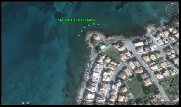 2 Felsvorsprung in Pollensa Bucht Kite Downwind für Anfänger