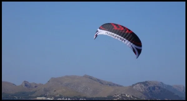 4 Speed 4 standar flysurfer kite school mallorca in April