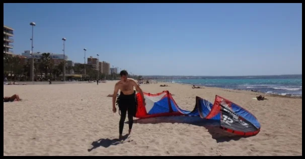 Can Pastilla, kitesurfing lessons in Mallorca best beach Alcudia