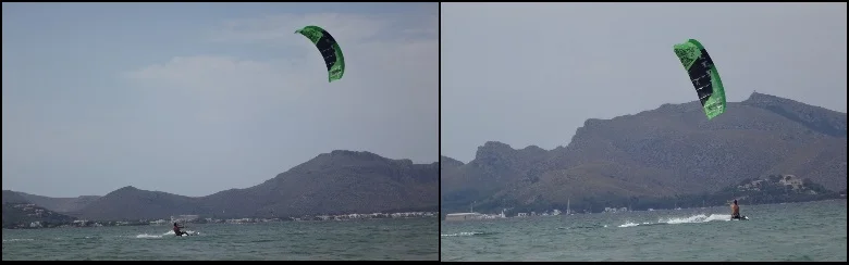 entrenamiento sus primeros waterstarts mallorca kiteschool curso mes de Julio Pollensa