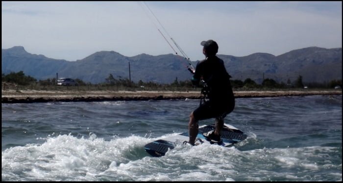 6 kitesurf Puerto Pollensa kiteschool Kitesurfing en mallorca Krisztina curso en julio