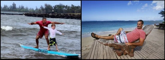 8 jouer avec l'enfant kiteblog et faire de surf ecole de kite à Majorque