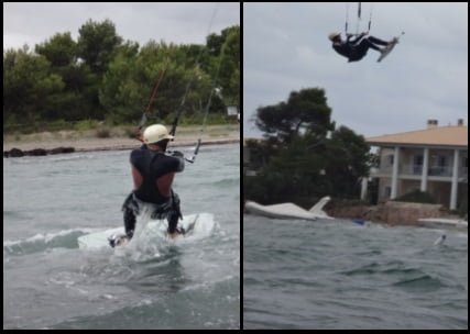 ecole de kitesurf a Majorque Les vents du nord-est qui soufflent en août