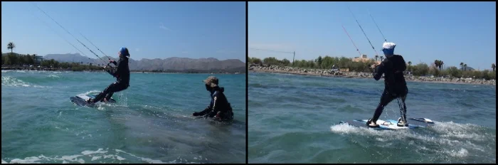 el mejor kite spot de Mallorca Bahia de Pollensa en Mayo