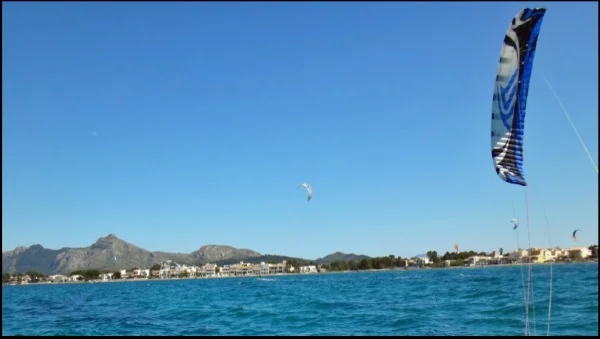 kite course en eté our thermals are starting to fall en Septembre