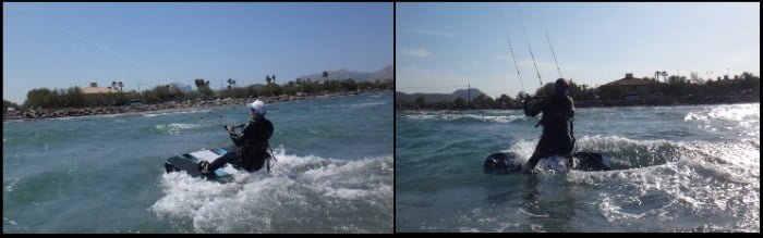 l kite responde a cualquier tension que tu apliques