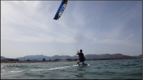 Иосиф провел 3 дня обучения после уроков кайта