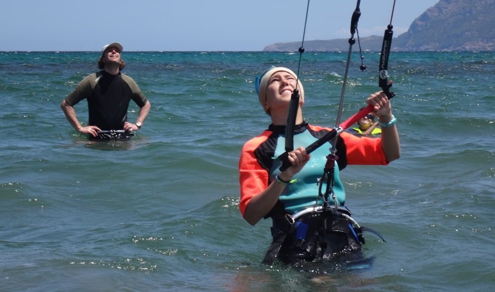 1 Lilly kite course in Mallorca in July