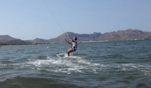 1 kitesurfen mallorca oriol Pollensa