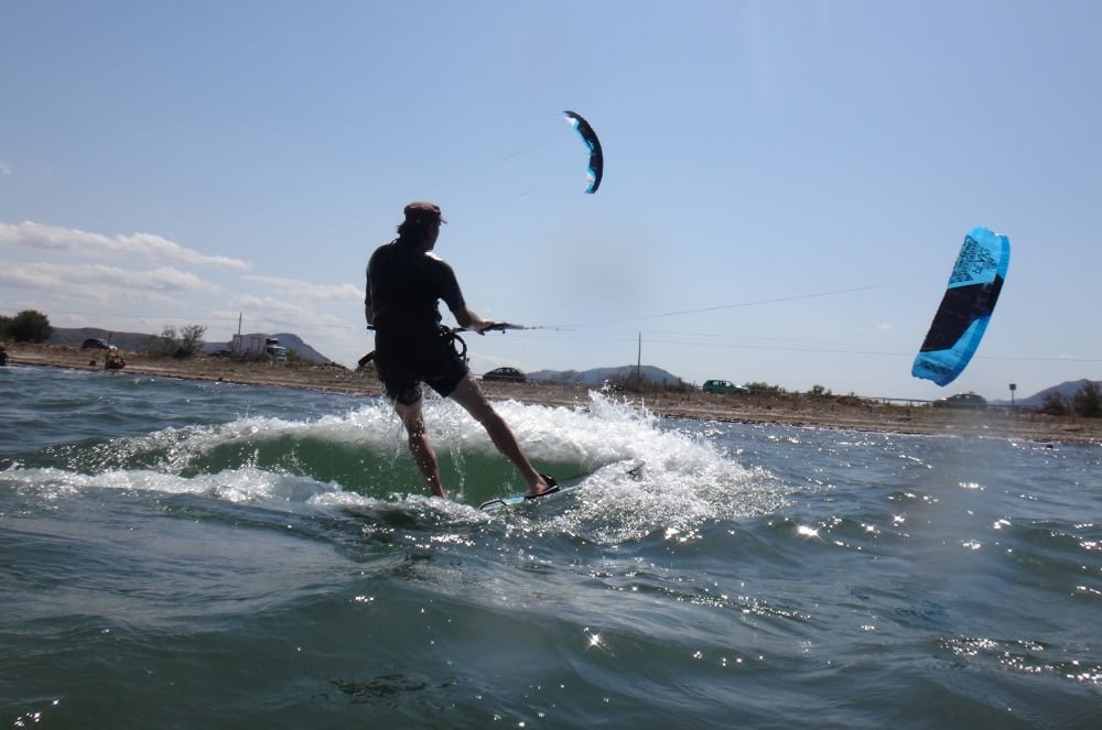 113 aprender en 6 horas kitesurf en Mallorca en Abril