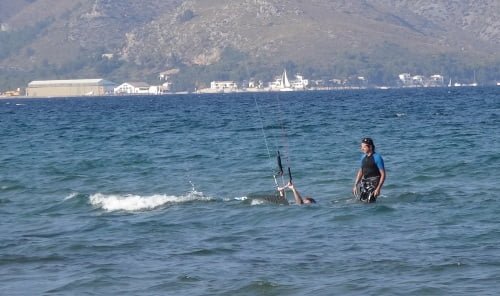 3 empezando por el waterstart y levantado en la tabla