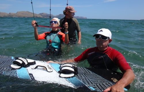 6 a preparing waterstart Mallorca