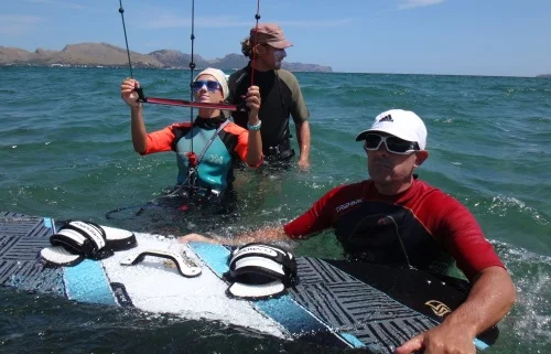6 a preparing waterstart Mallorca