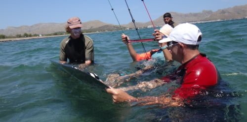 7 a your kite course in Mallorca Lilly and kitesurfing msllorca