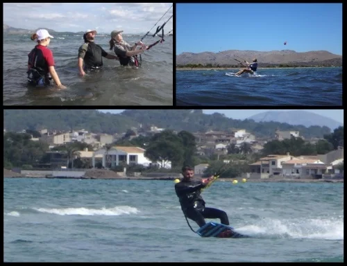 mallorca spot de kite a Pollensa avec kitesurfing mallorca