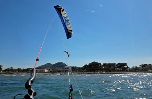 7 ecole de kite a Alcudia voile Speed-3 Mallorca kiteschool en septembre