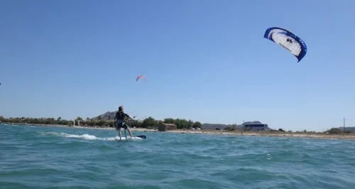 2 el curso de kitesurf en Junio en el kite spot de Pollensa