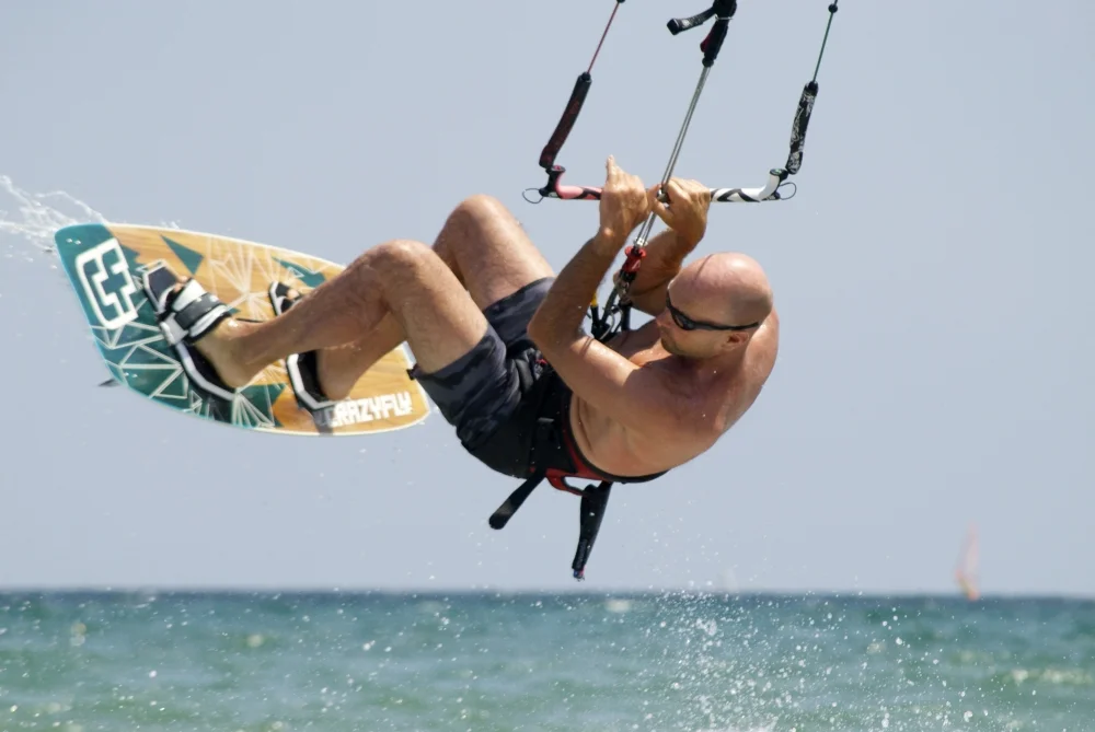 2 girando el cuerpo hacia atras el backloop en mallorca