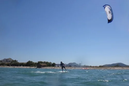 3 Pulse 2 de Flysurfer aprender kitesurf en Mallorca en Junio