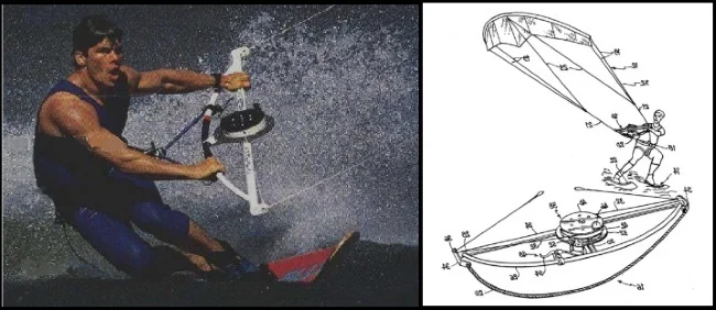 Cori Roeseler kitesurfring el nuevo deporte 1986