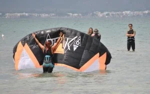 Peak 9 mts en el curso de kite en Palma de Mallorca