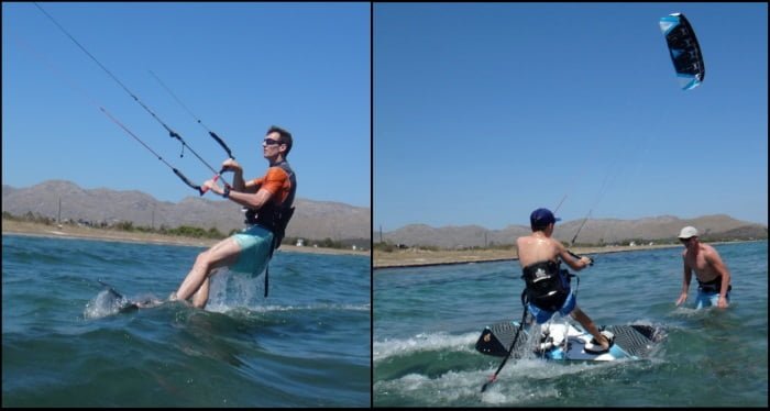 clases de kite mallorcakiteschool cursos en Agosto en Mallorca