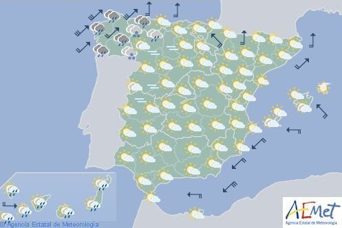 carte des vents espagne Vents à Majorque et en Espagne – Kitesurfing Mallorca