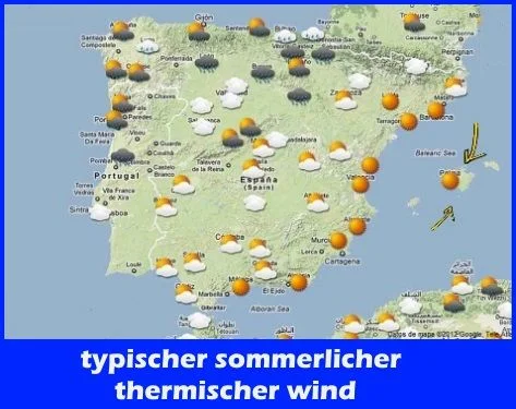 Vent à Majorque dans les meilleurs mois de l'année