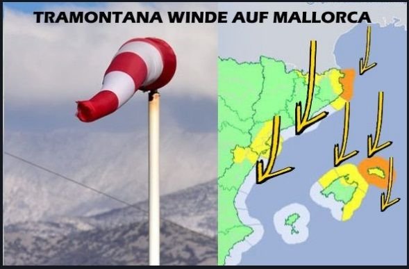 tramontana wind - kitesurf à Majorque