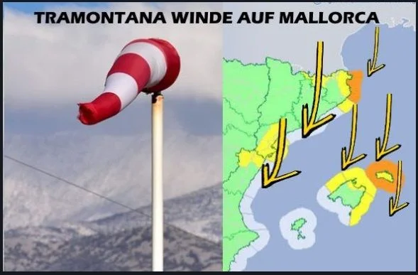 tramontana wind - kitesurf à Majorque