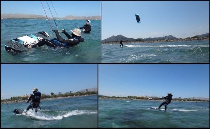 Il est possible d'apprendre le kitesurf en 2 ou 3 jours