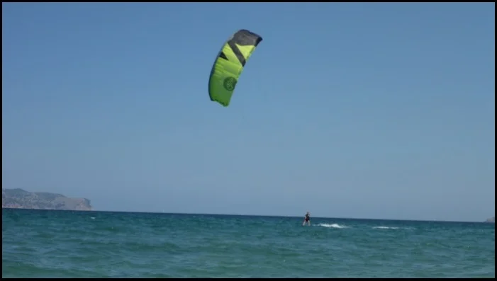 kitesurf à Majorque Bahia de Pollensa