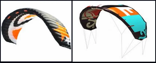 5 foil kite vs tube kite, mallorca-kitesurfen blog